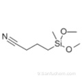 Butanenitril, 4- (dimetoksimetilsilil) - CAS 153723-40-1